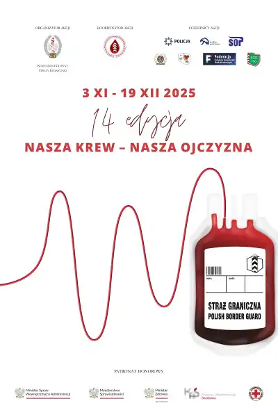 Oddaj krew-uratuj życie. Akcja w Karpackim Oddziale Straży Granicznej