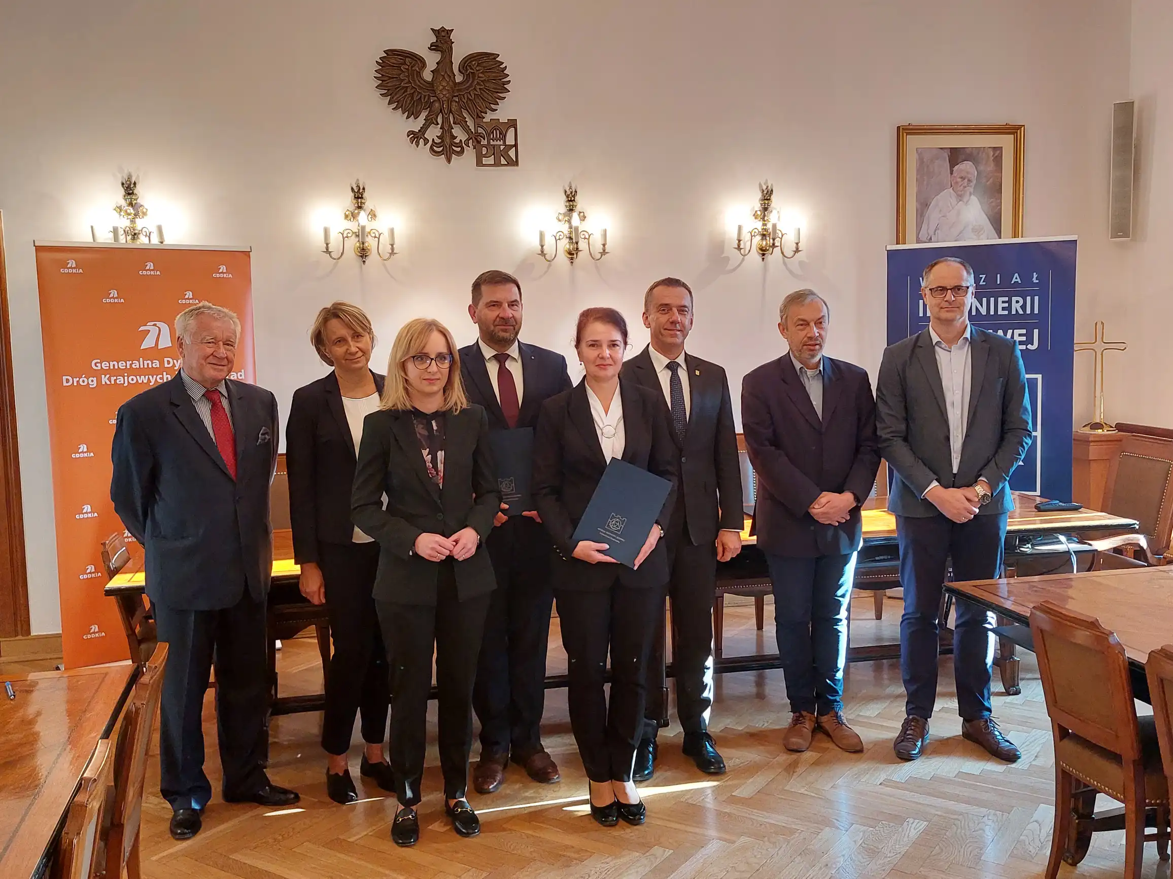 Porozumienie o współpracy pomiędzy GDDKiA a Politechniką Krakowską