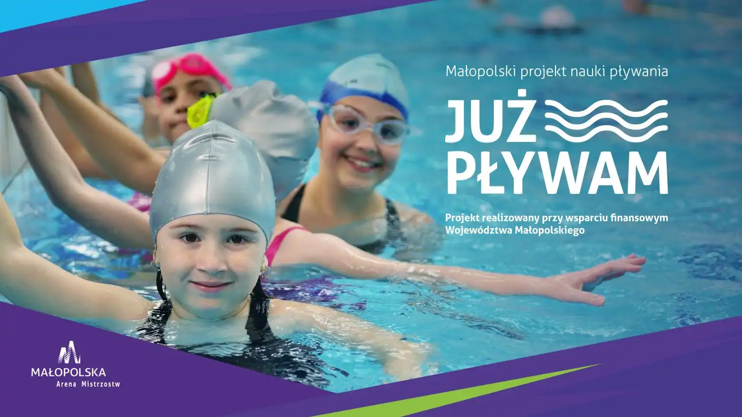 „Już pływam” w Słopnicach. Lekcje pływania dla najmłodszych