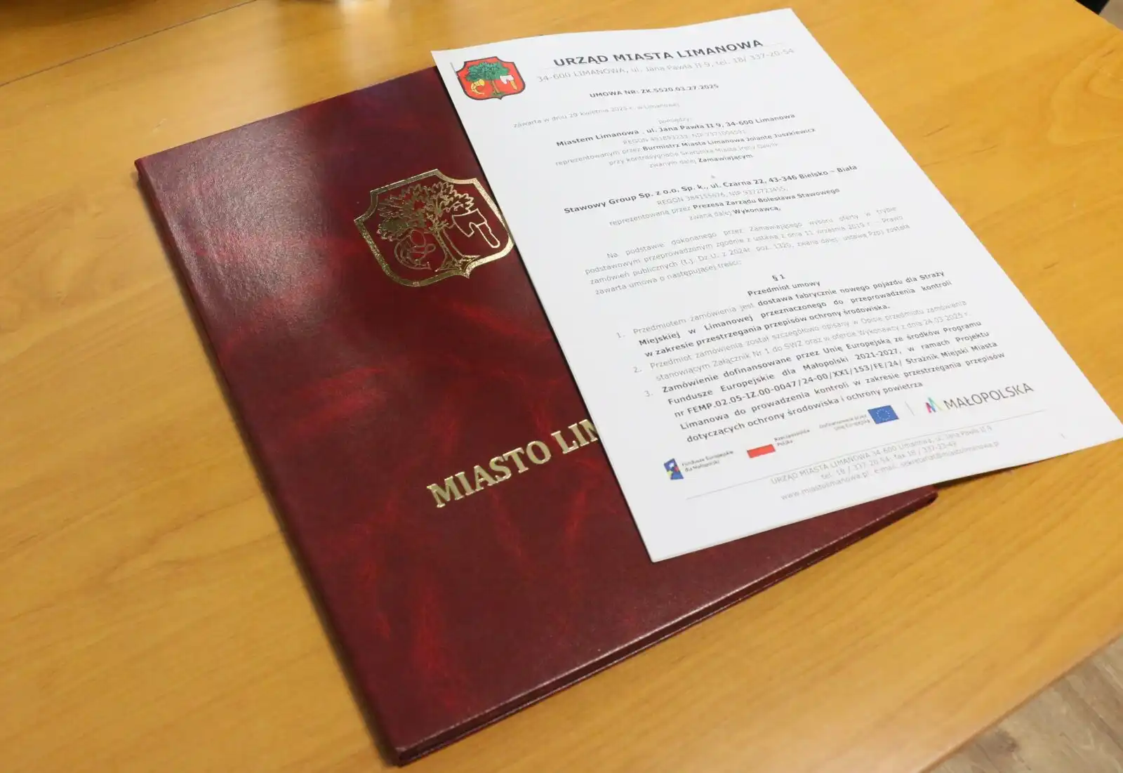 Nowy pojazd dla Straży Miejskiej w Limanowej. Krok w stronę czystszego powietrza