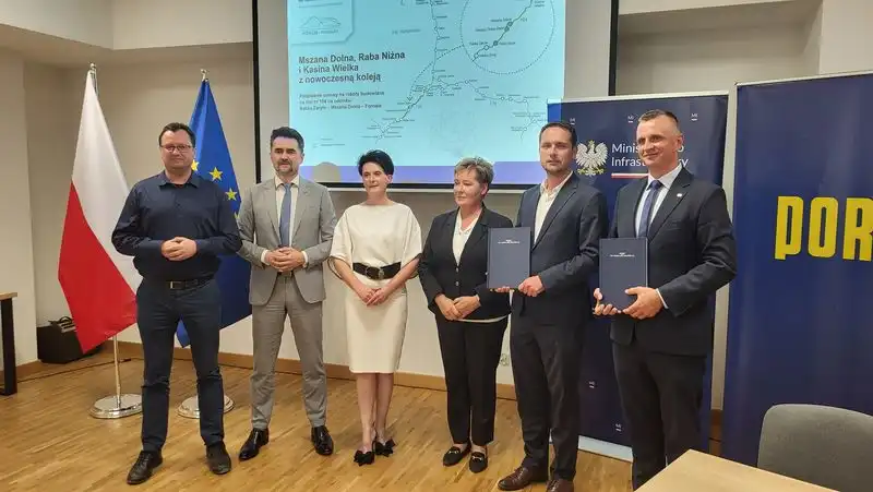 3 miliardy na kolejowy rozwój Podkarpacia i Małopolski
