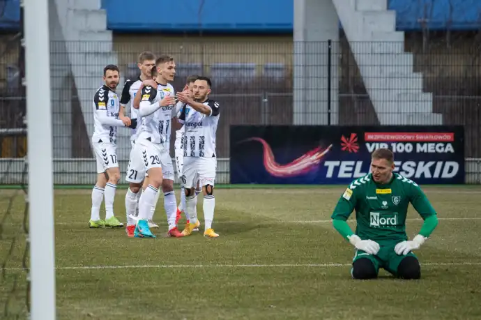 Sandecja remisuje w pierwszym wiosennym starciu z GKS-em Katowice