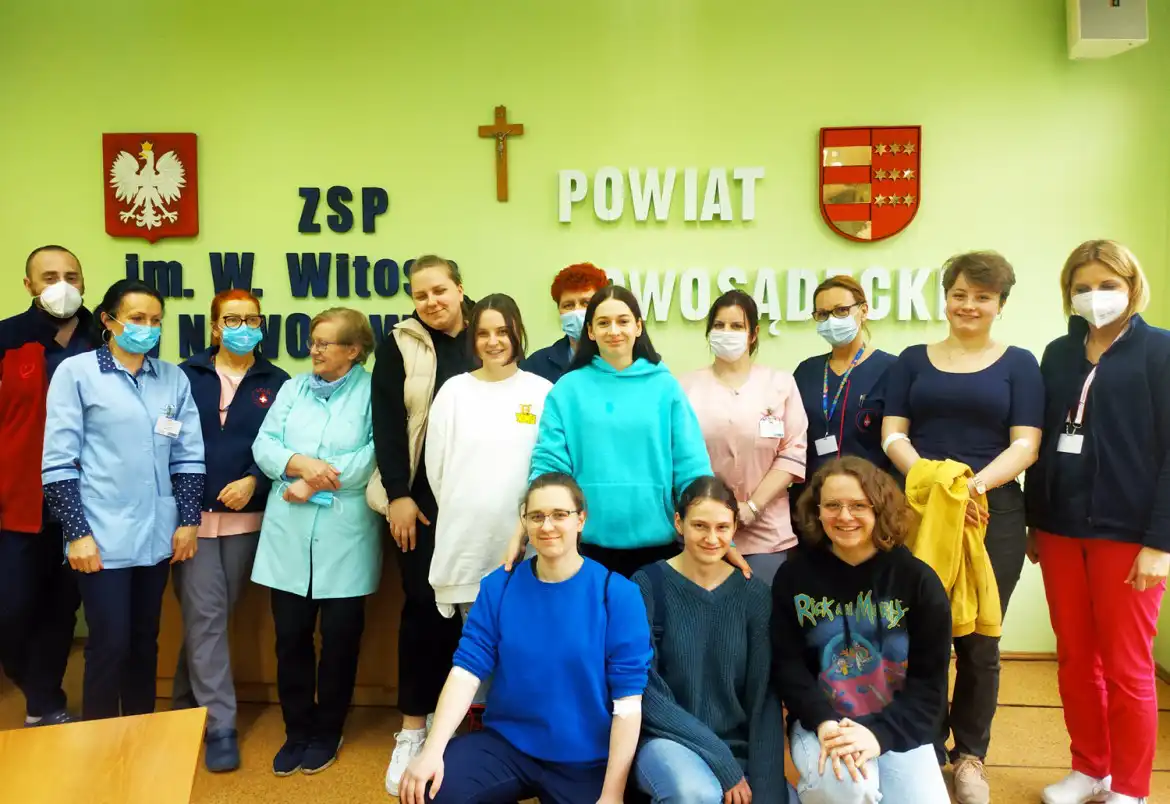 Uczniowie ZSP w Nawojowej wzięli udział w akcji oddawania krwi