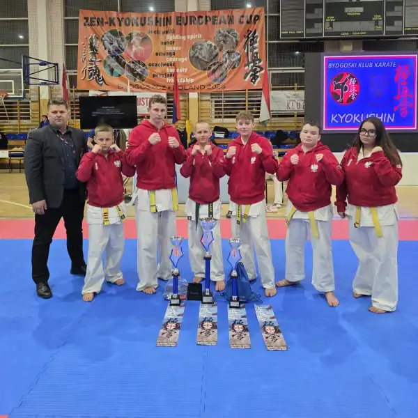 Limanowscy karatecy z medalami Pucharu Europy