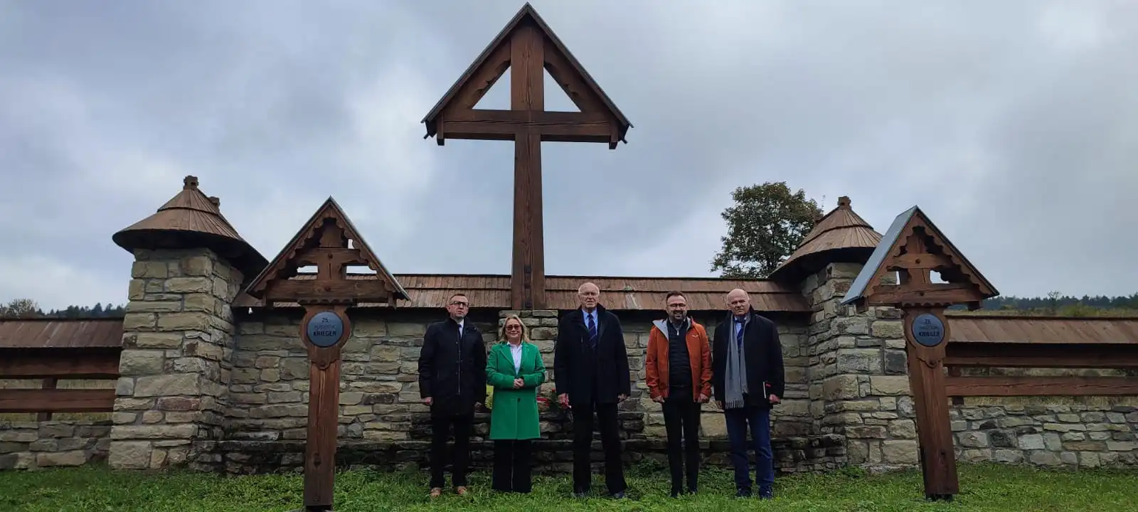 Austriacki Czarny Krzyż w Sękowej. Wspólna opieka nad cmentarzami wojennymi