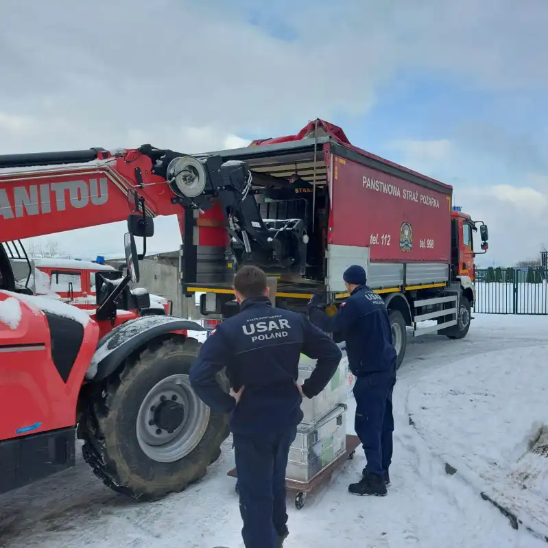 Strażacy z SGPR "Nowy Sącz" wezmą udział w akcji ratowniczej po trzęsieniu ziemi w Turcji