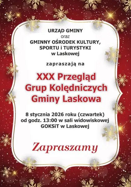 Sala GOKSiT znów zabrzmi kolędami. XXX Przegląd Grup Kolędniczych