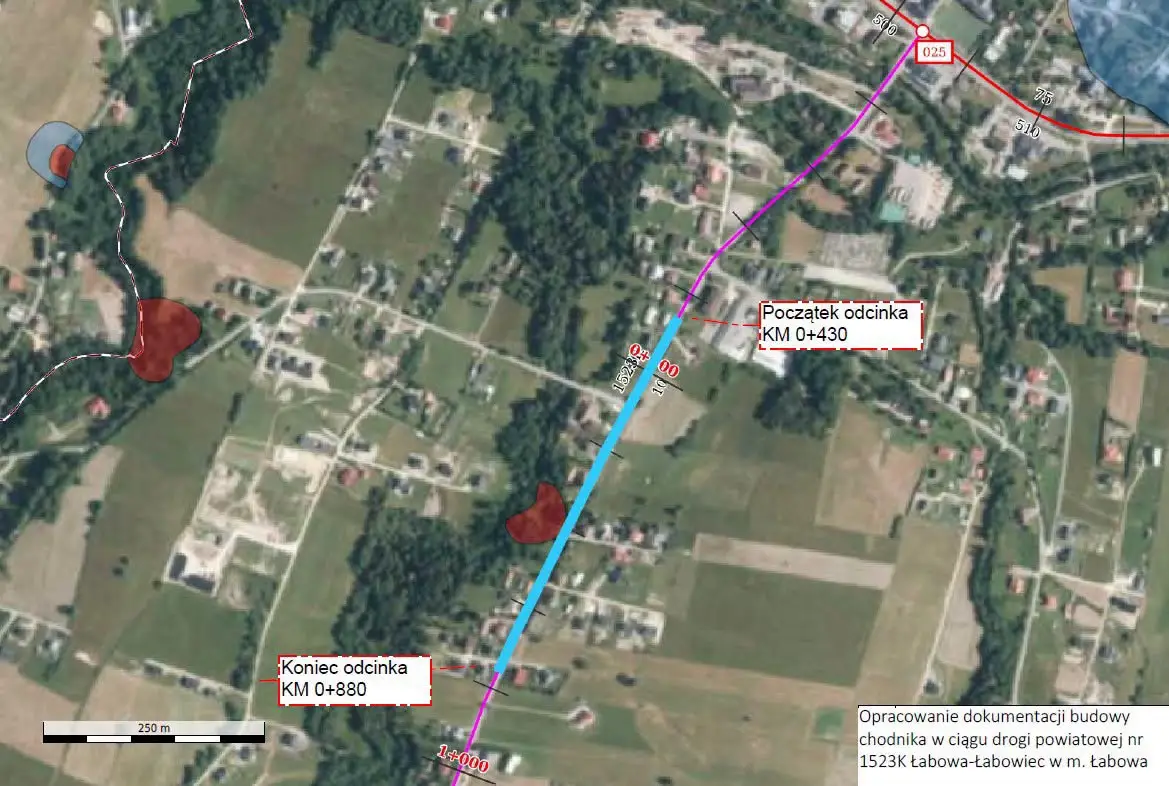 Ruszają przygotowania do budowy chodnika w Łabowej. Jest wykonawca dokumentacji