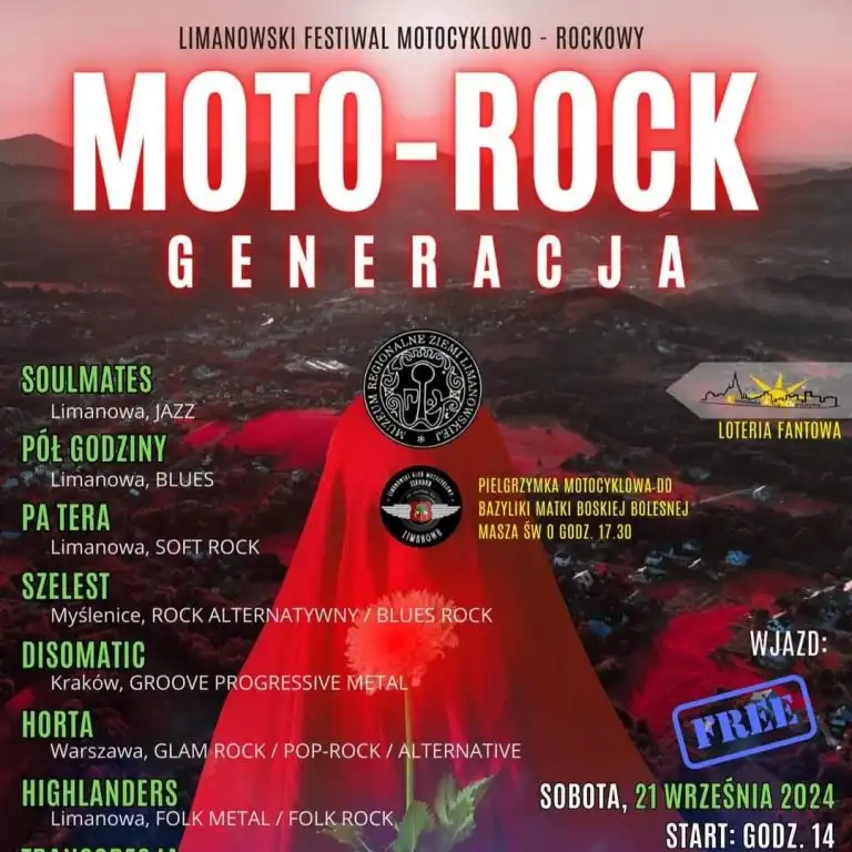 Wielki Zjazd. Motocykle, Rock i Pasja w Limanowej