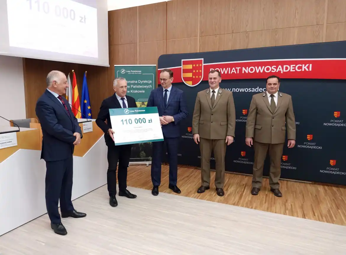 Miliony złotych z Funduszu Leśnego dla samorządów z powiatu nowosądeckiego