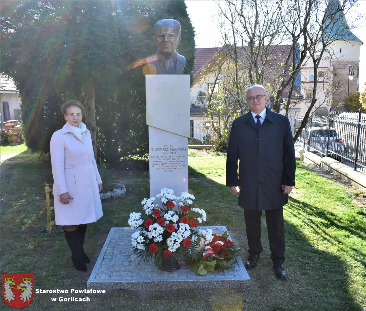 W Bieczu odsłonięto pomnik osoby wielce zasłużonej dla ziemi bieckiej i powiatu gorlickiego