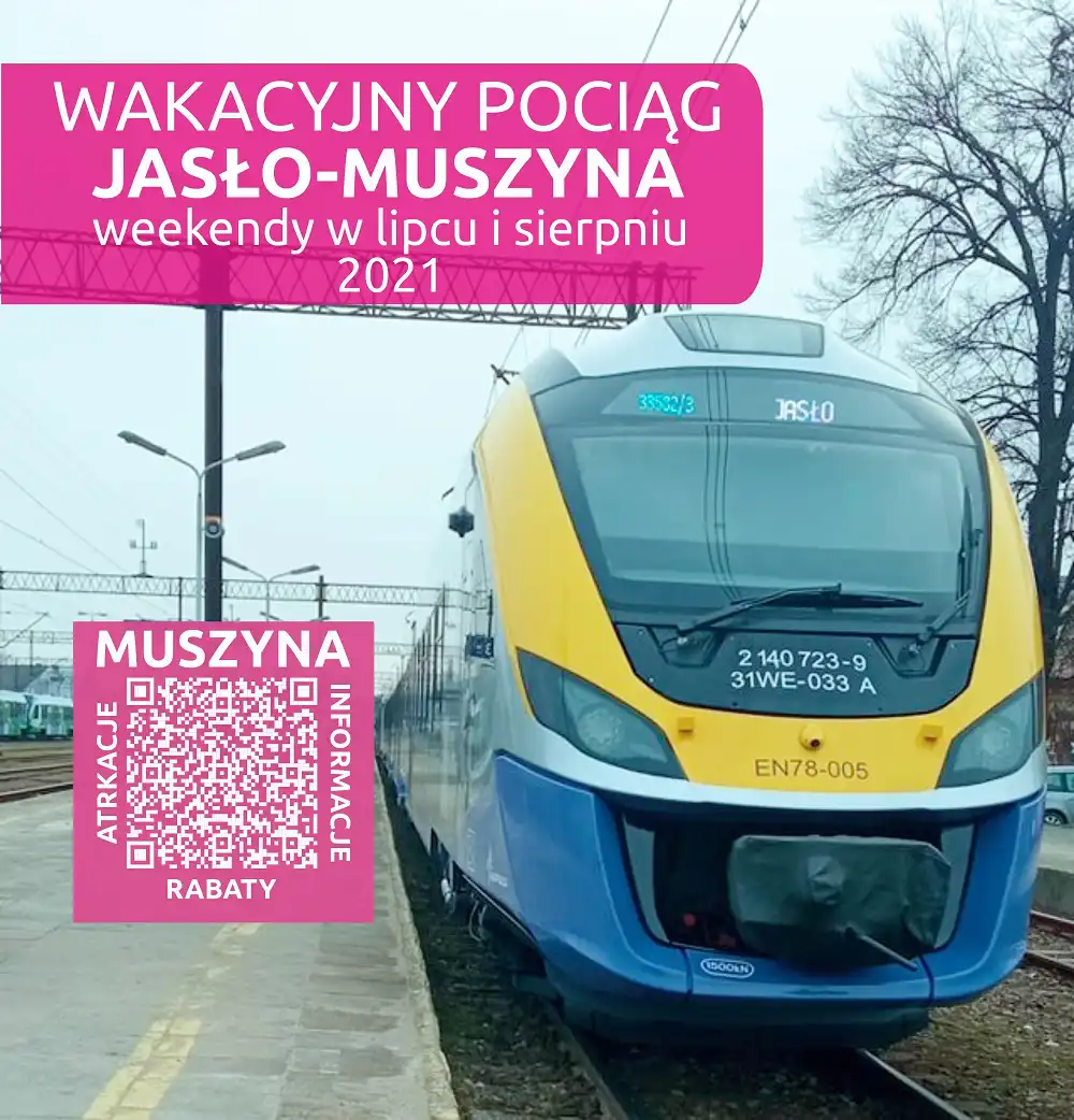 We wakacje rusza weekendowy pociąg relacji Jasło-Muszyna-Krynica
