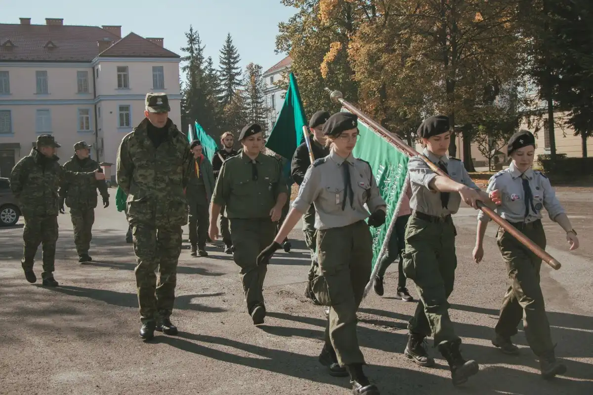 Harcerze zrzeszeni w Hufcu ZHP w Nowym Sączu szkolili się w KaOSG