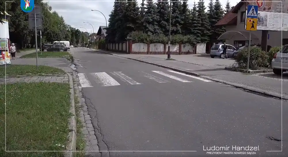 Nowy Sącz: Na ul. Barbackiego powstanie bezpieczne przejście dla pieszych