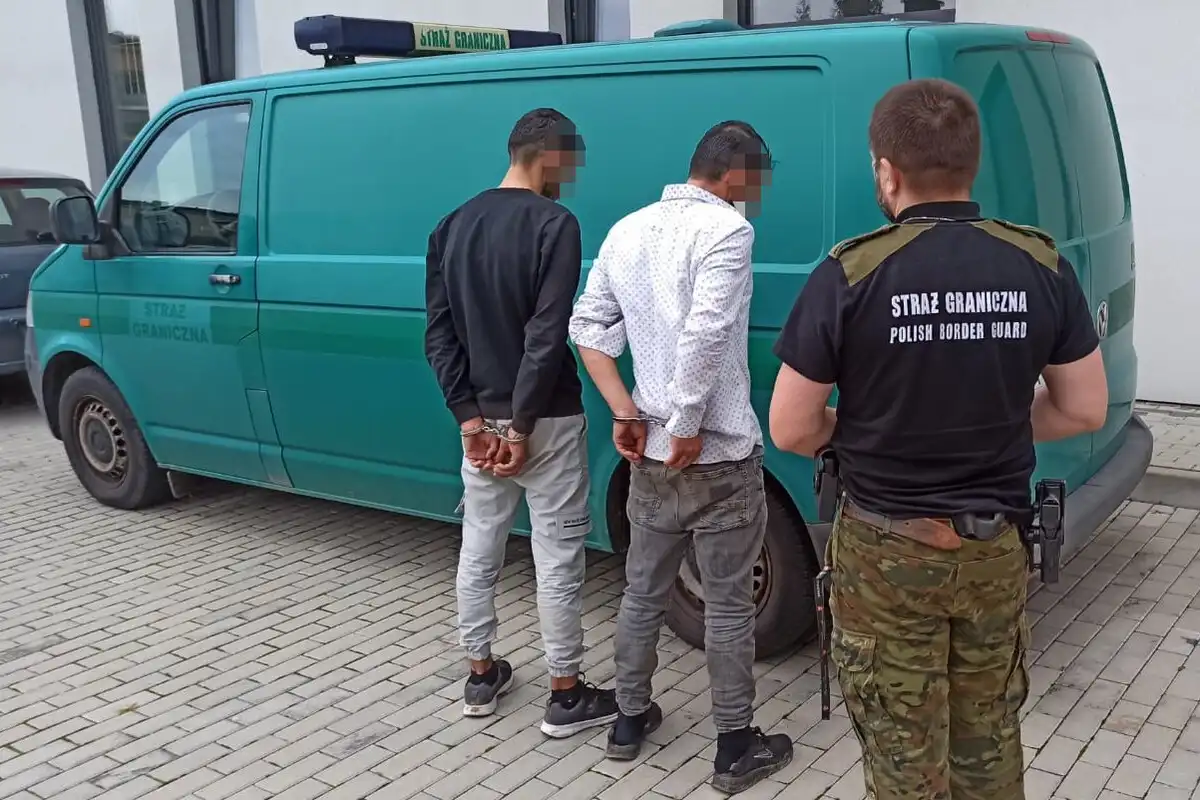 Dwaj obywatele Syrii zatrzymani przez Straż Graniczną w Krynicy-Zdroju
