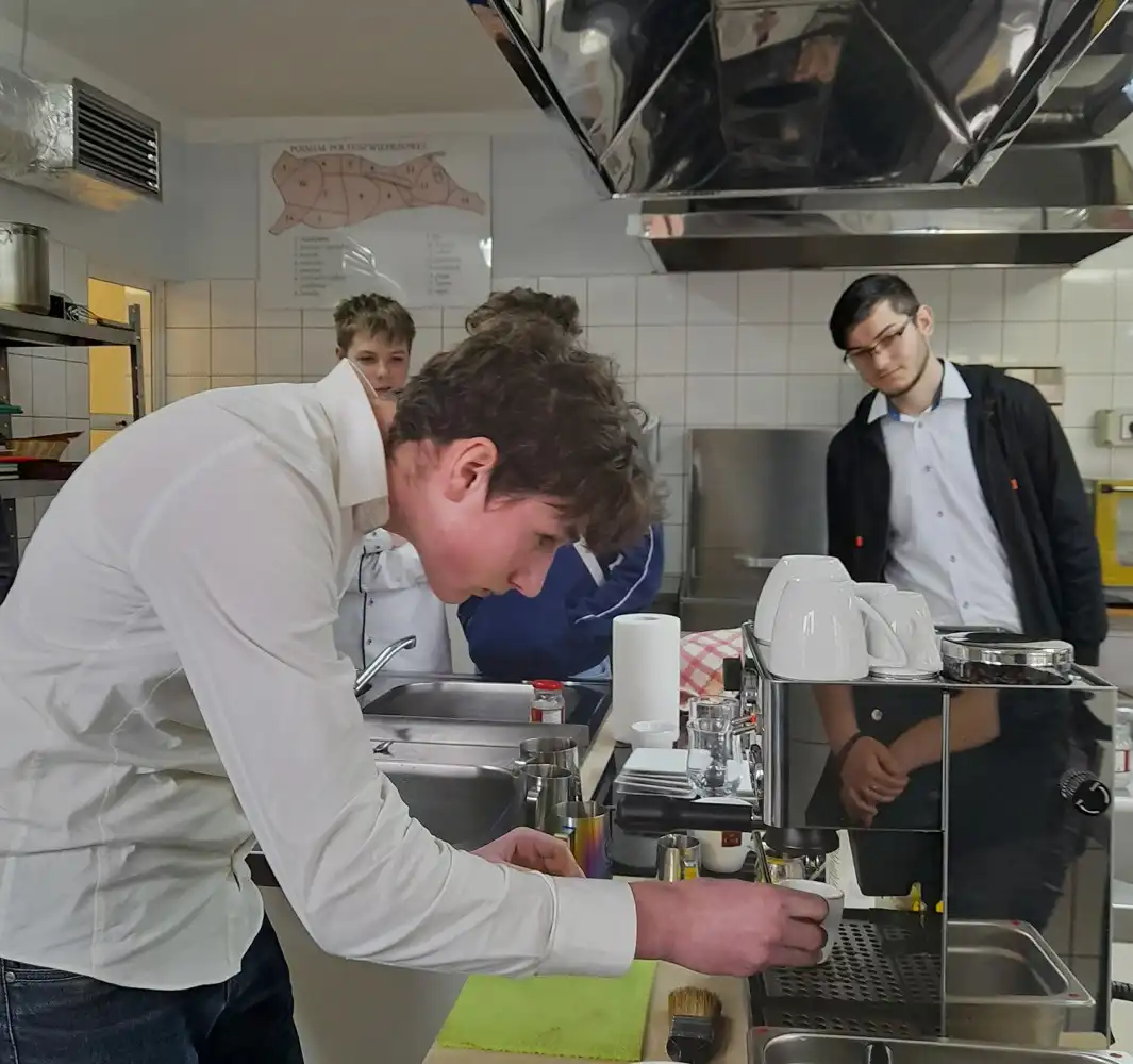 W ZS w Starym Sączu zakończył się kurs baristy