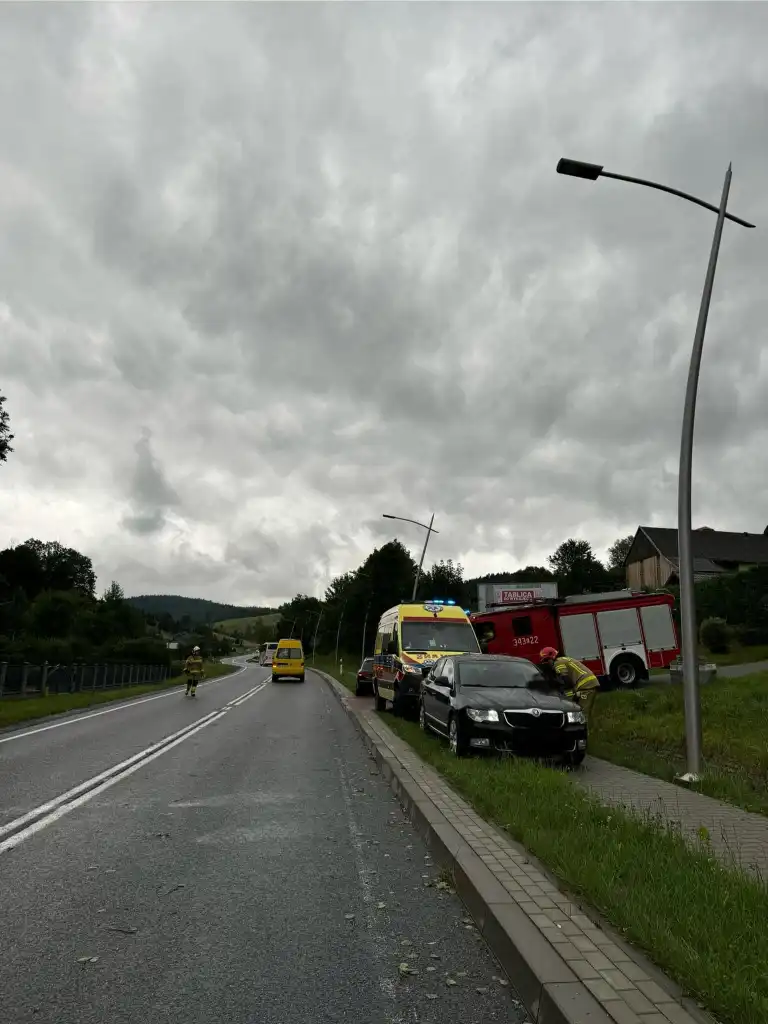 Silna wichura na Sądecczyźnie. Interweniowali strażacy