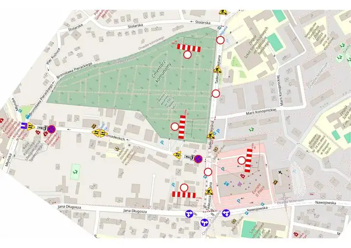 Uwaga kierowcy! Zmiany w ruchu na Rejtana i Śniadeckich. Zamknięcia i objazdy