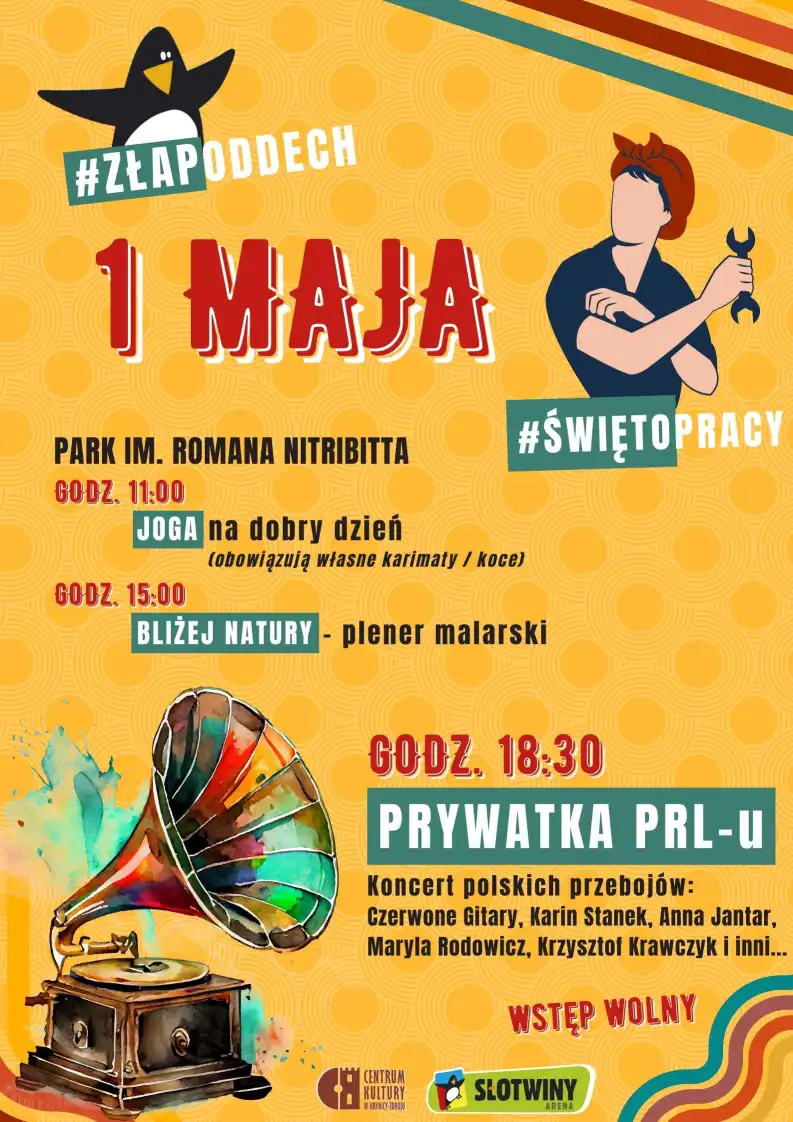 Majówka w Parku im. Romana Nitribitta
