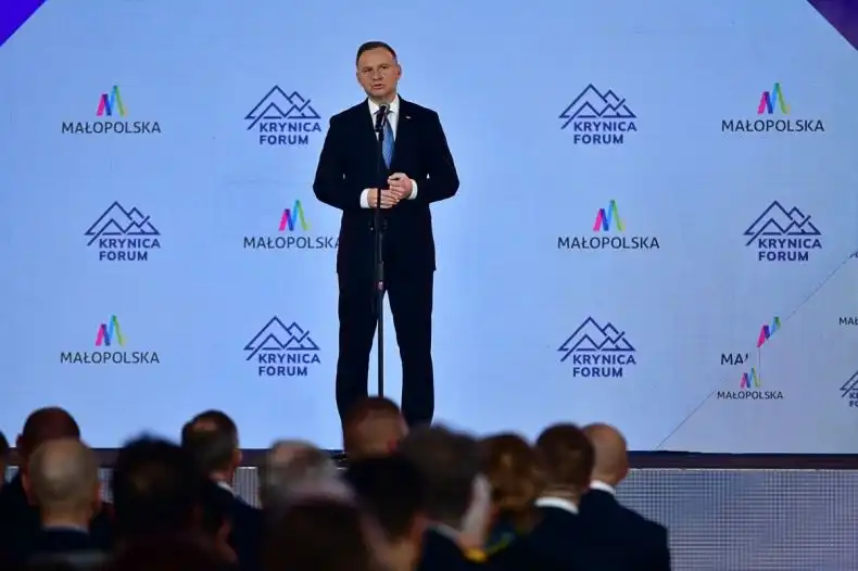 Prezydent Andrzej Duda na Krynica Forum ‘22