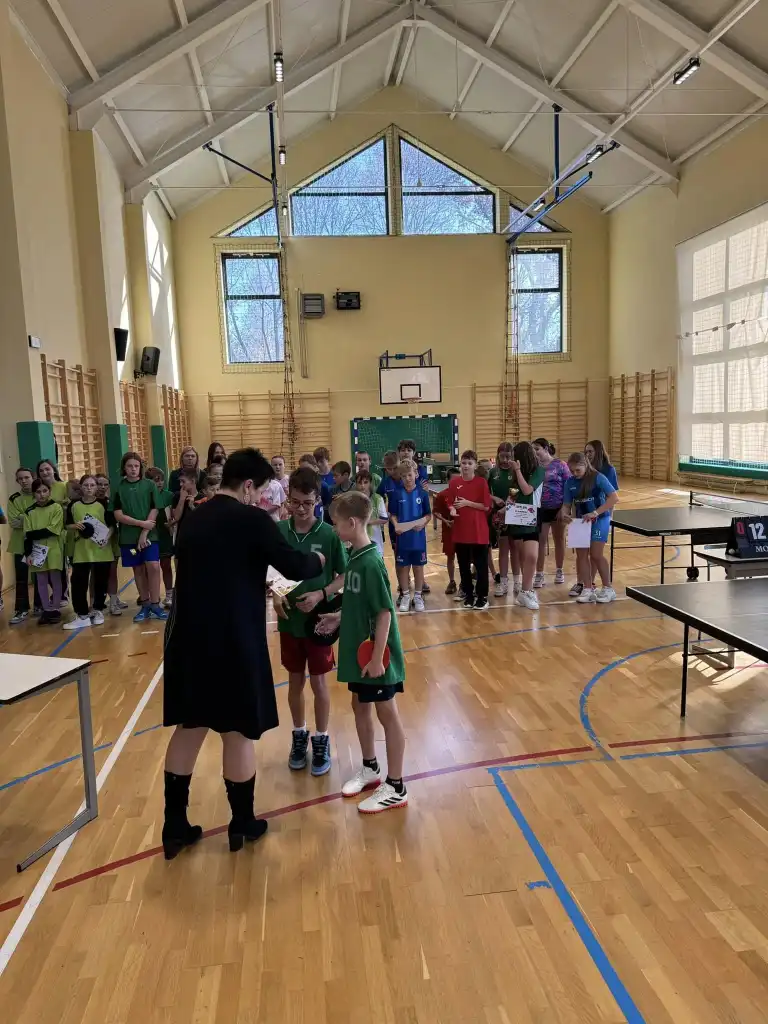 Tenis stołowy w najlepszym wydaniu. Igrzyska Dzieci 2024 w Łukowicy