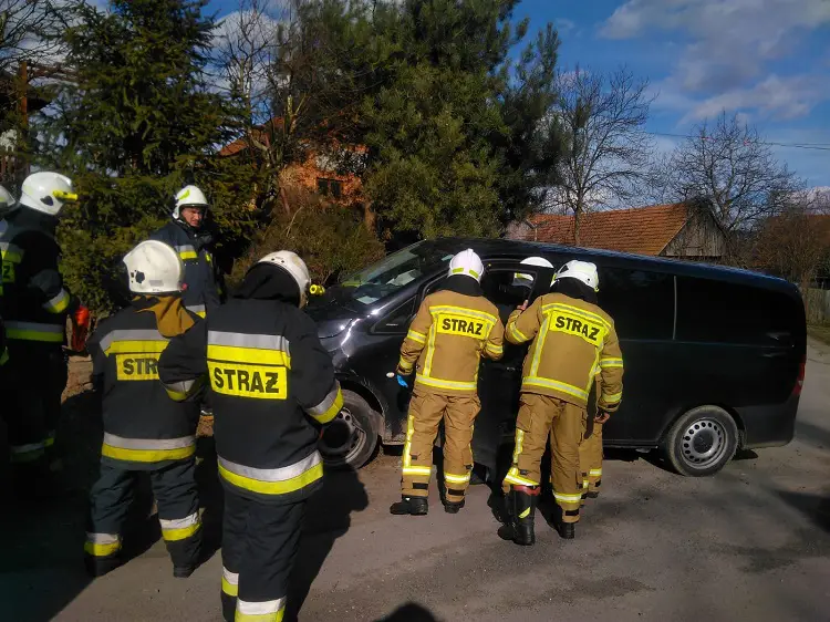 Zderzenie dwóch samochodów w miejscowości Wola Piskulina