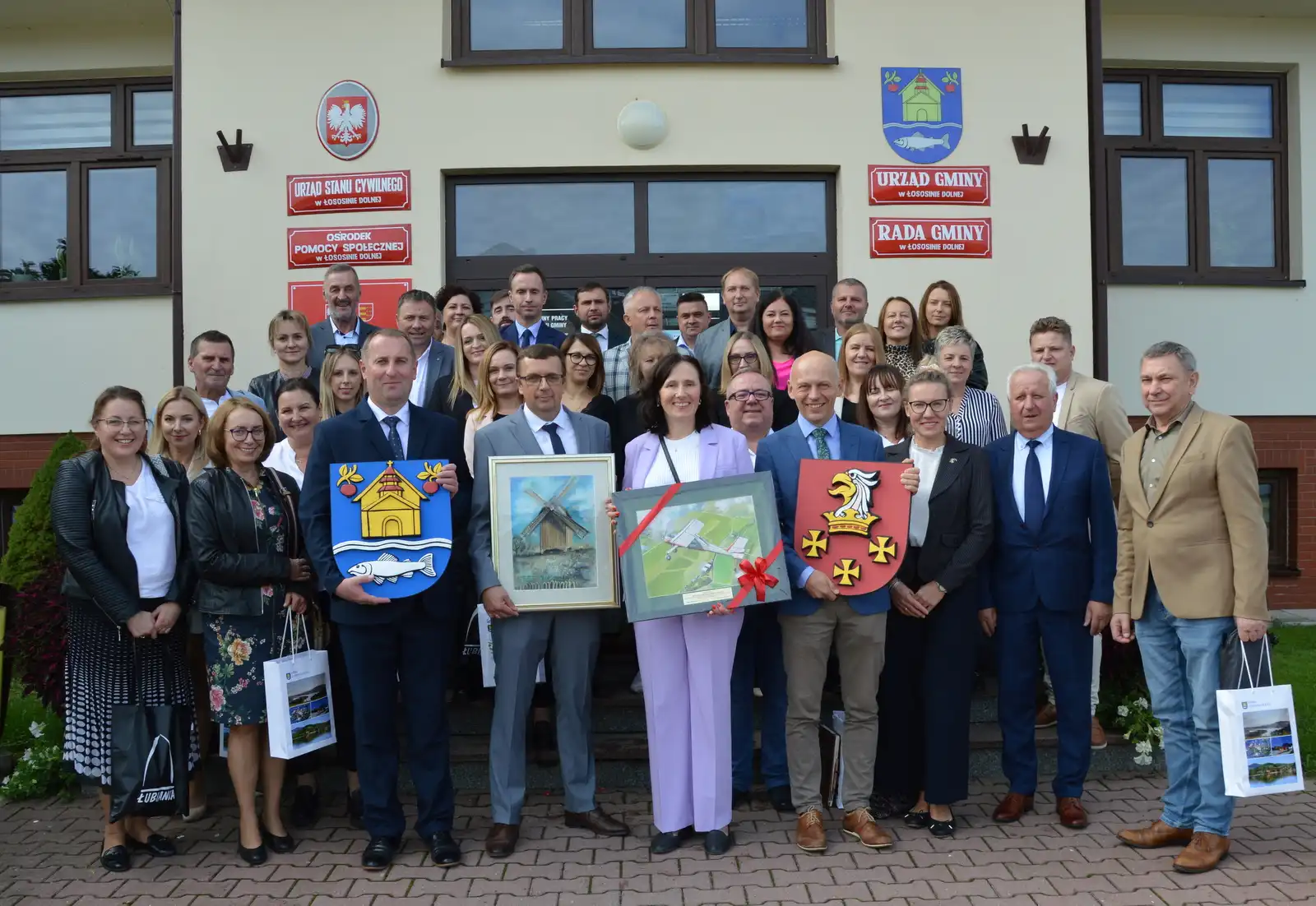 Partnerstwo z tradycją. Gminy Łubianka i Łososina Dolna umacniają współpracę