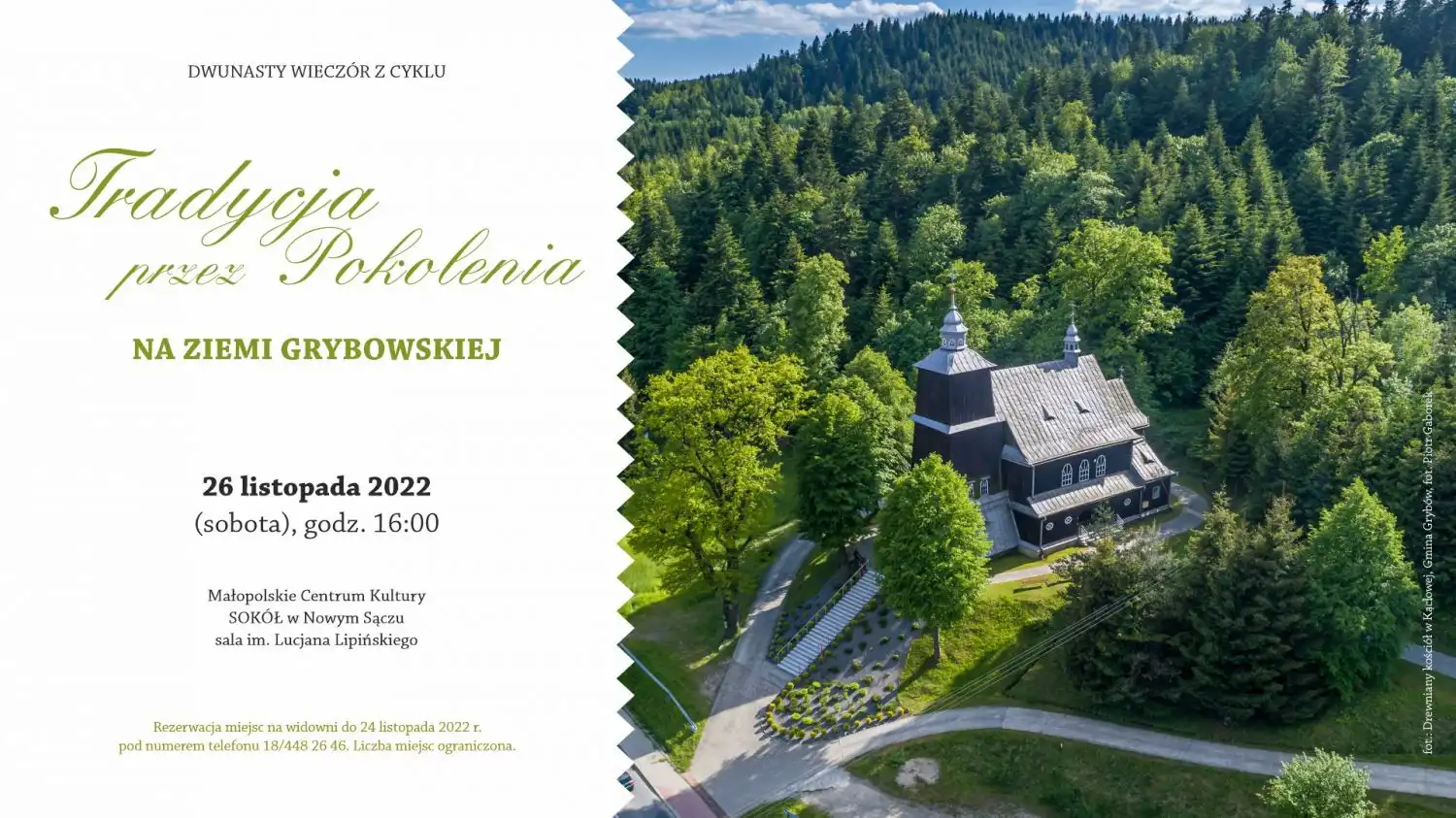 Małopolska: Wydarzenia kulturalne na weekend 24 - 27 listopada