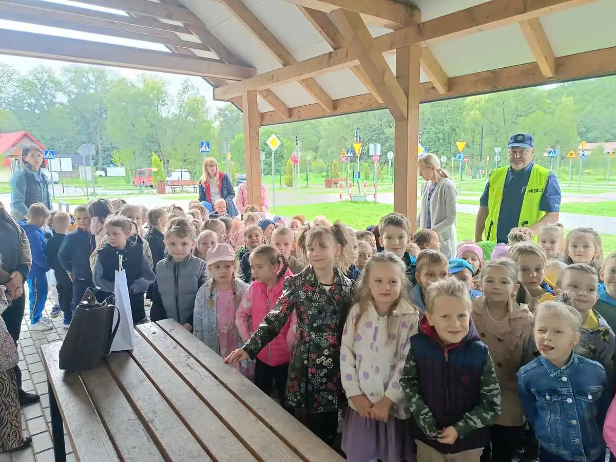 Miasteczko rowerowe w Tymbarku. Nauka bezpieczeństwa od najmłodszych lat