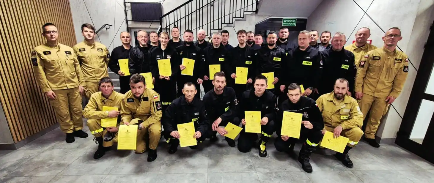 Druhowie OSP zdali egzamin i zdobyli nowe uprawnienia