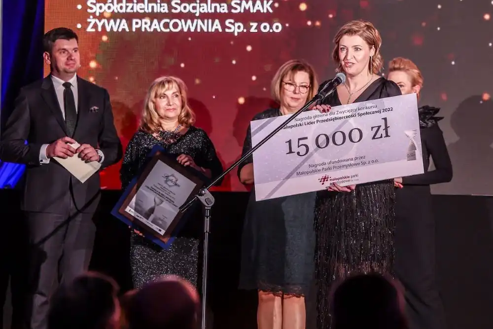 Znamy laureatów Konkursu Małopolski Lider Przedsiębiorczości Społecznej 2022