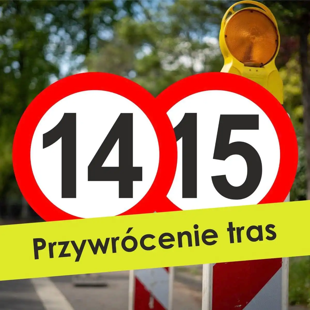Uwaga pasażerowie! Linie 14 i 15 wracają na swoje trasy