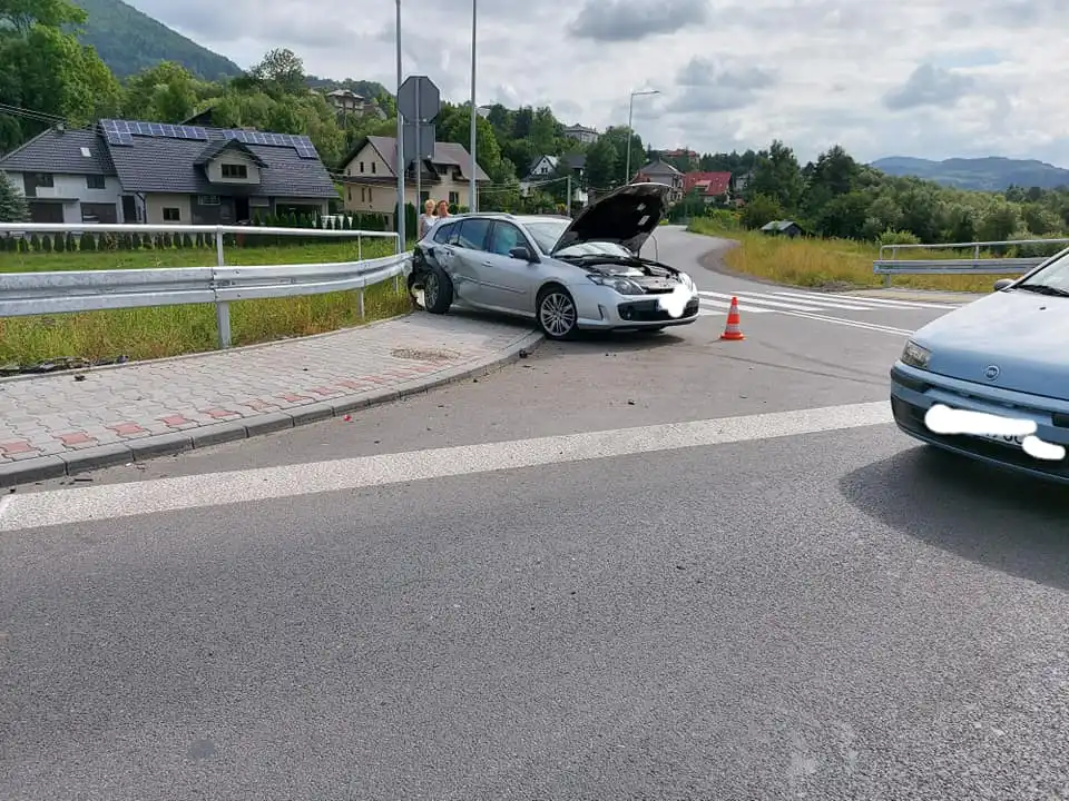 Wypadek w Mszanie Dolnej. Dziecko trafiło do szpitala