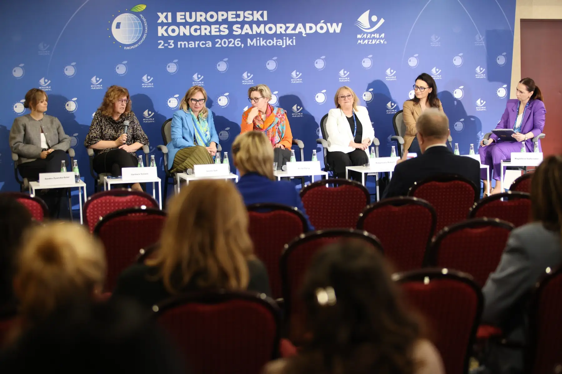 Kobiety w polityce i biznesie. Wójt Gminy Sękowa Małgorzata Małuch na forum ekspertów