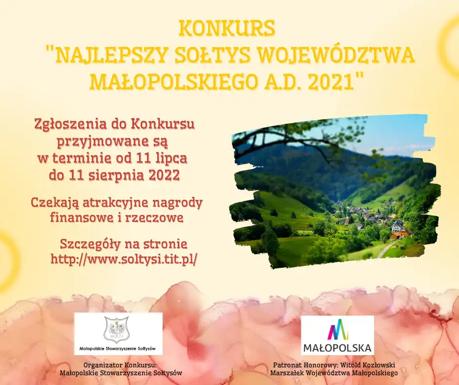 Wybiorą najlepszego sołtysa Małopolski