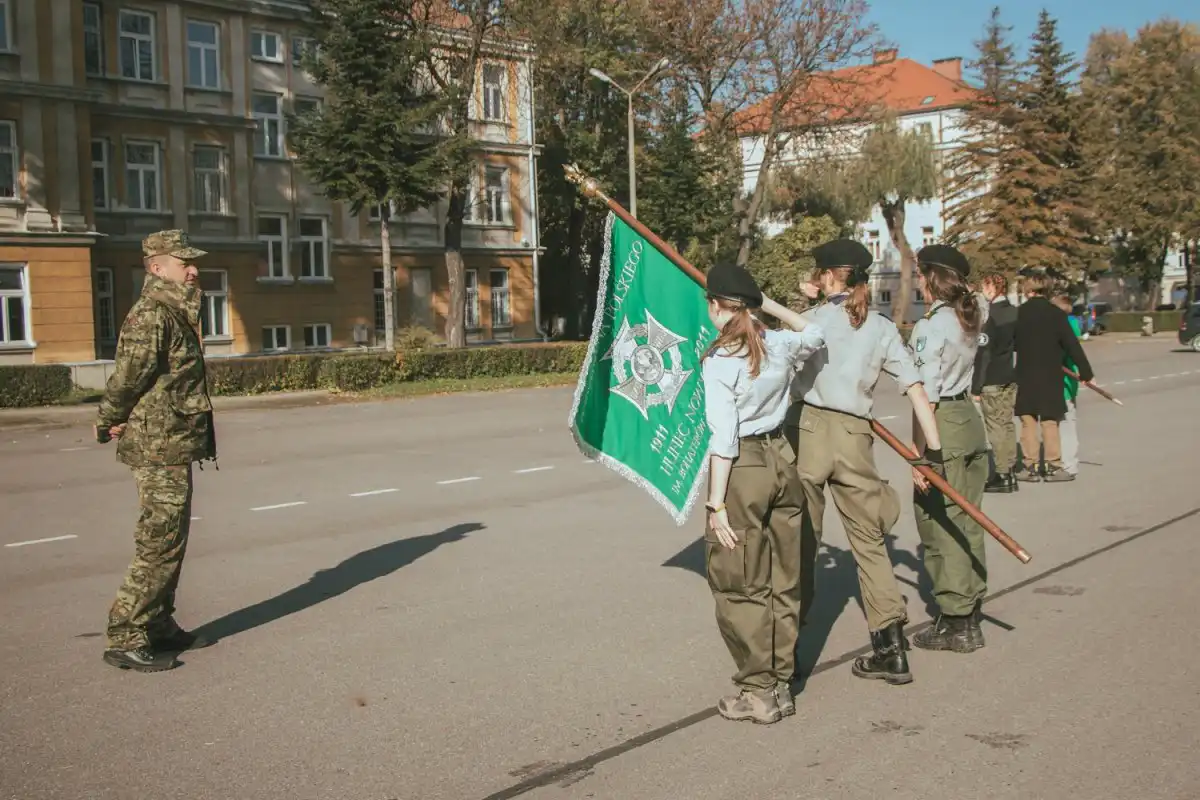 Harcerze zrzeszeni w Hufcu ZHP w Nowym Sączu szkolili się w KaOSG