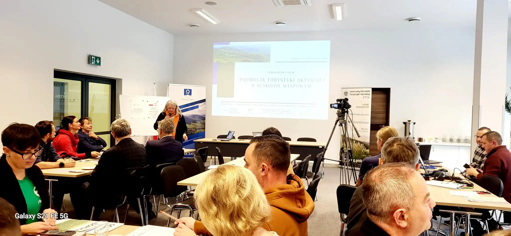 Promocja turystyki aktywnej w Beskidzie Wyspowym. Inspirujące seminarium w Dobrej