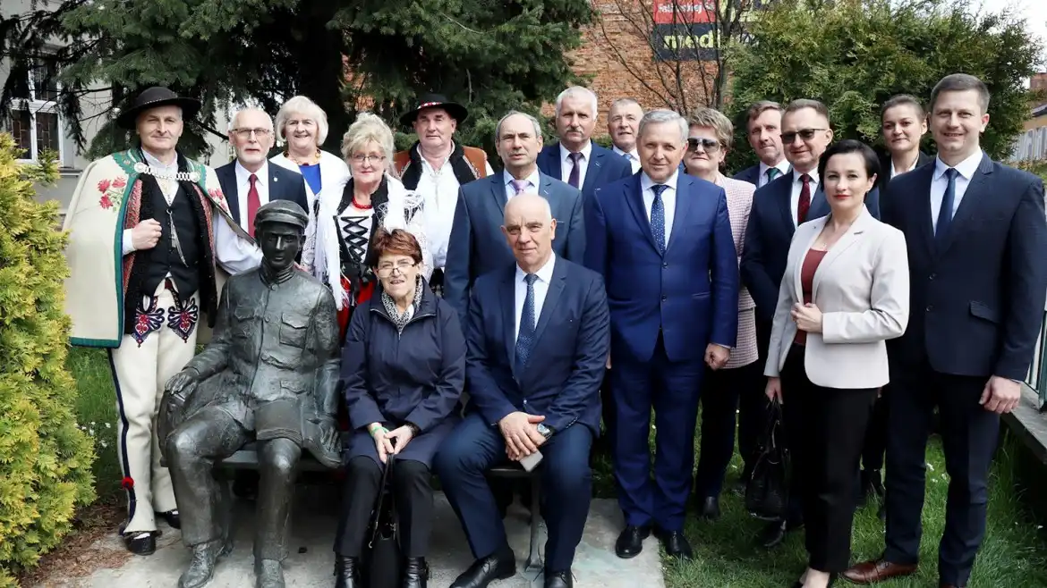 Przewodniczący Rady Powiatu Nowosądeckiego na Konwencie w Wadowicach