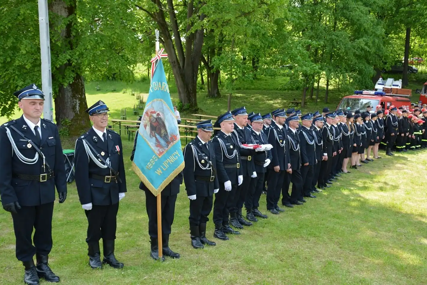 OSP z Lipnicy Wielkiej ma nowy samochód ratowniczo-gaśniczy
