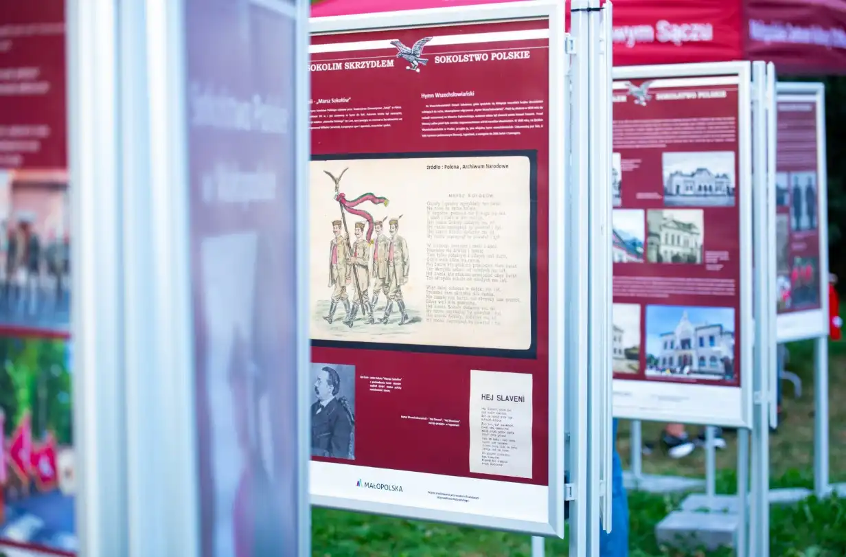 Śladami Hallera: Patriotyczne spotkanie na Sokolim Stadionie