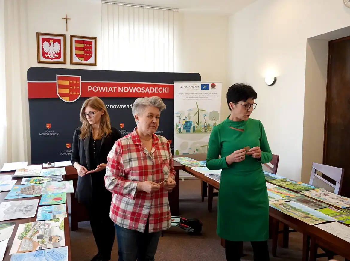 Powiatowy ekologiczny konkurs plastyczny „Powiat Nowosądecki – moja EKOwizja” rozstrzygnięty. Znamy zwycięzców