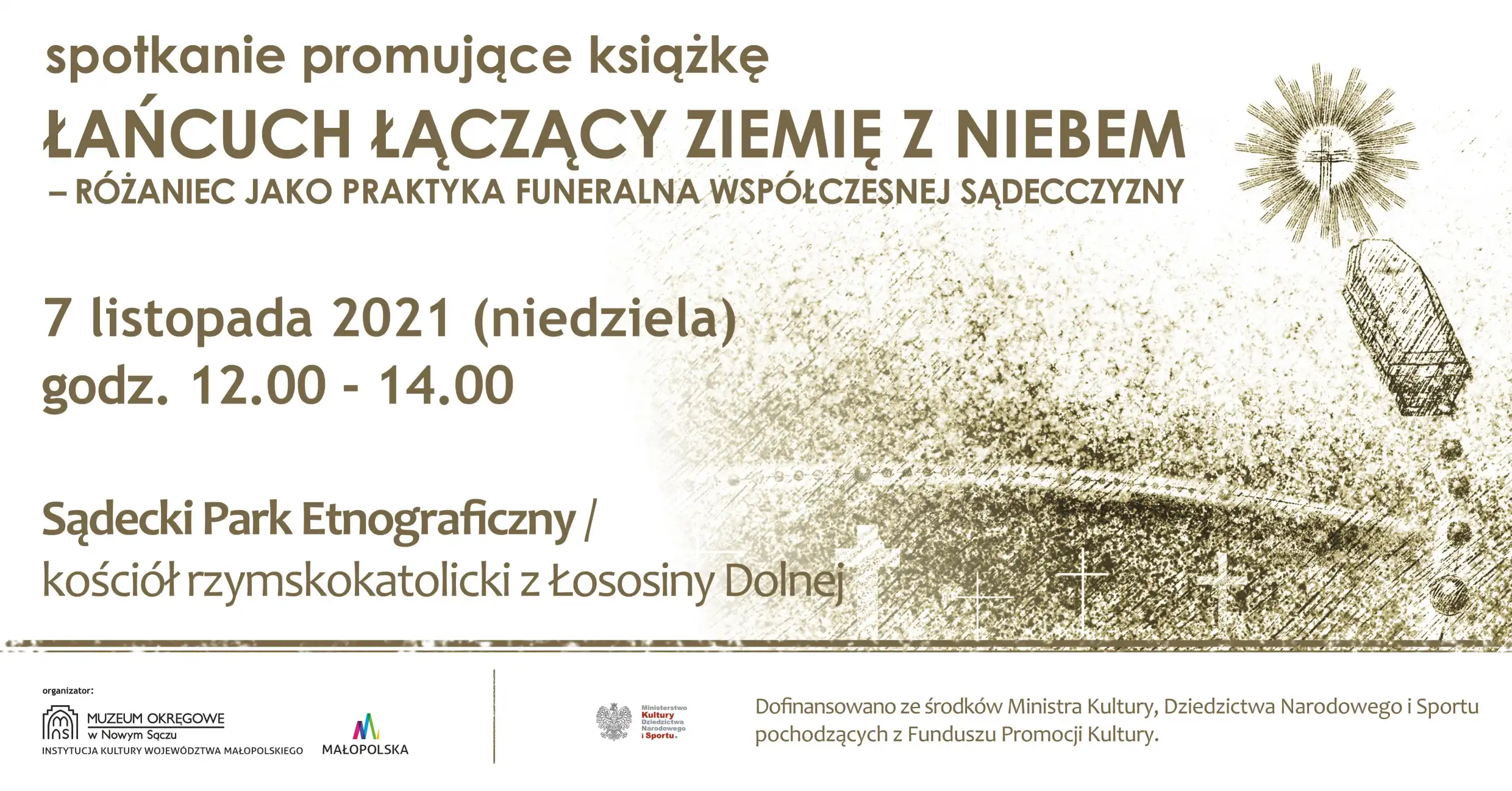 Spotkanie promujące wydawnictwo „Łańcuch łączący ziemię z niebem – różaniec jako praktyka funeralna współczesnej Sądecczyzny”
