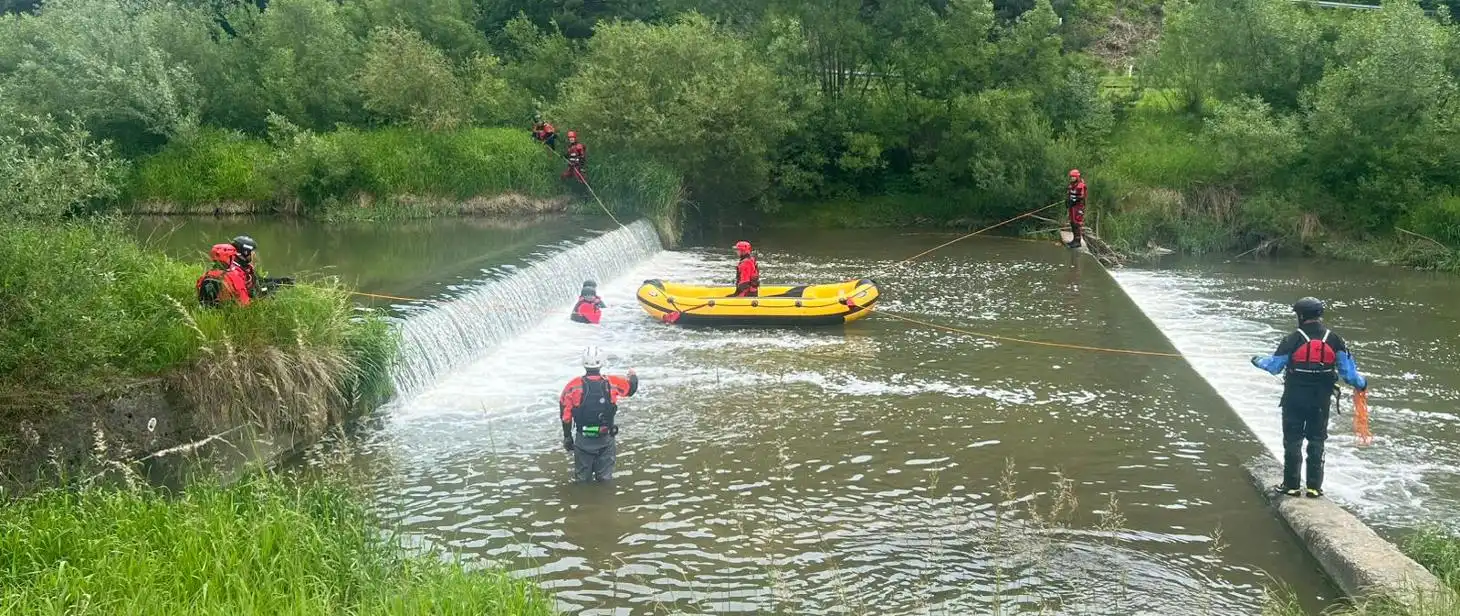 Ratownicy ćwiczą na górskich rzekach. Poprad i Muszyńska areną działań szkoleniowych