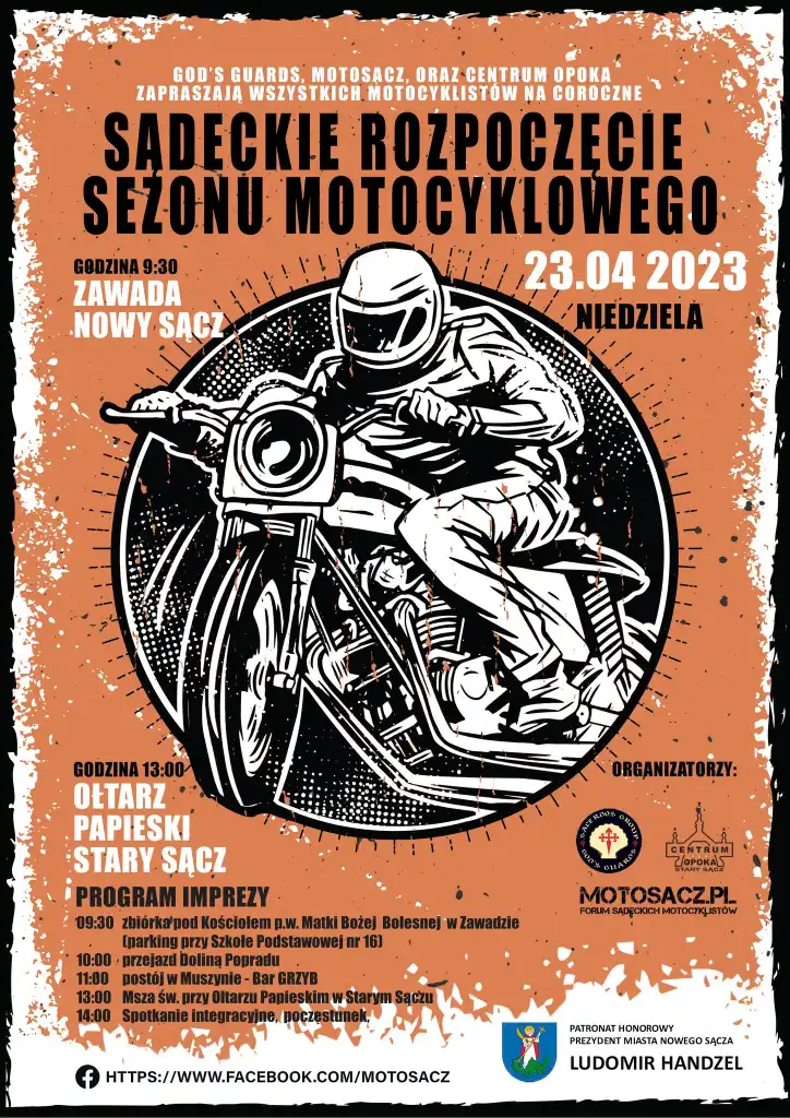 23 kwietnia Sądeckie Rozpoczęcie Sezonu Motocyklowego