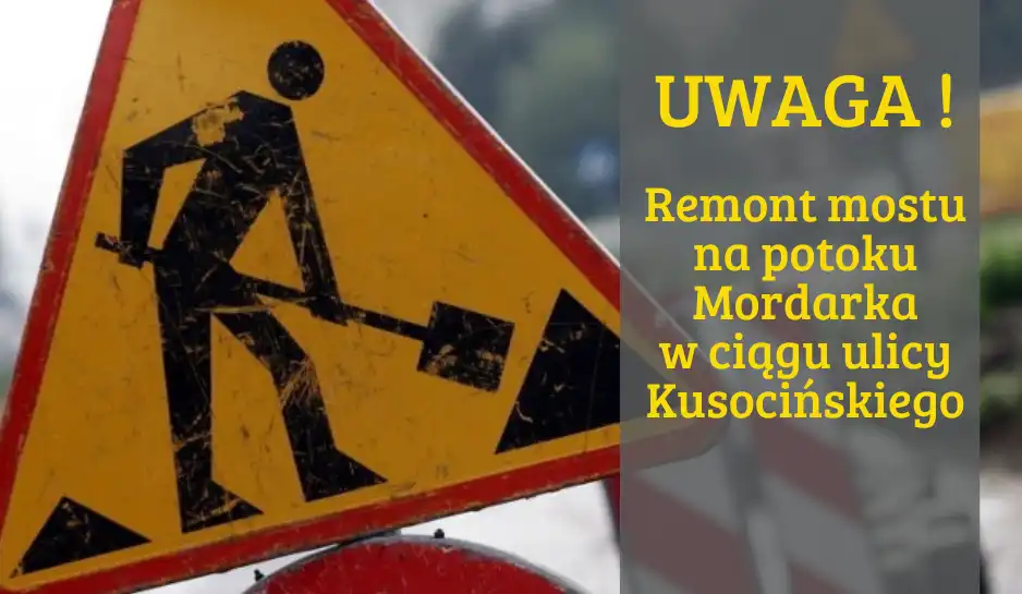 Uwaga kierowcy! Utrudnienia na ul. Kusocińskiego