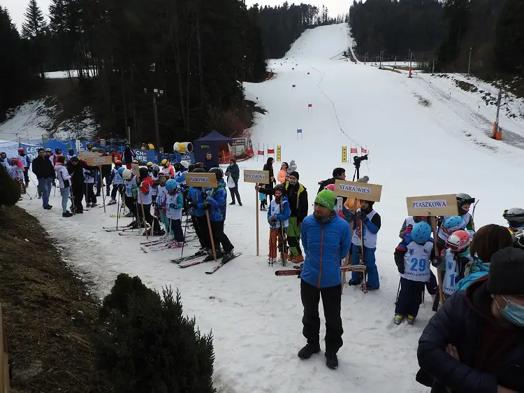 W stacji narciarskiej Cieniawa Ski odbyły się Zawody o puchar Wójta Gminy Grybów