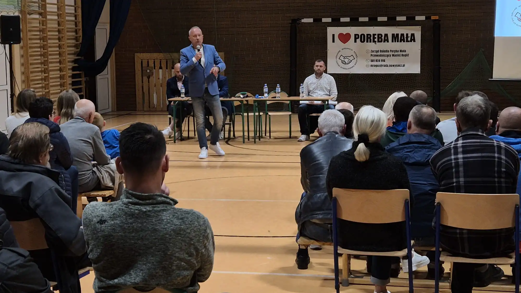 Ważne inwestycje w Porębie Małej. Spotkanie z mieszkańcami i plany rozwoju