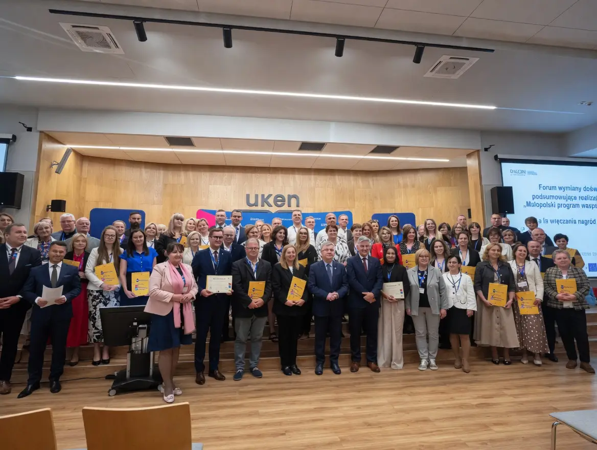 Gmina Mszana Dolna doceniona za unijny projekt edukacyjny