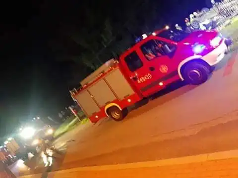 Wypadek w Lipinkach. Jedna osoba trafiła do szpitala