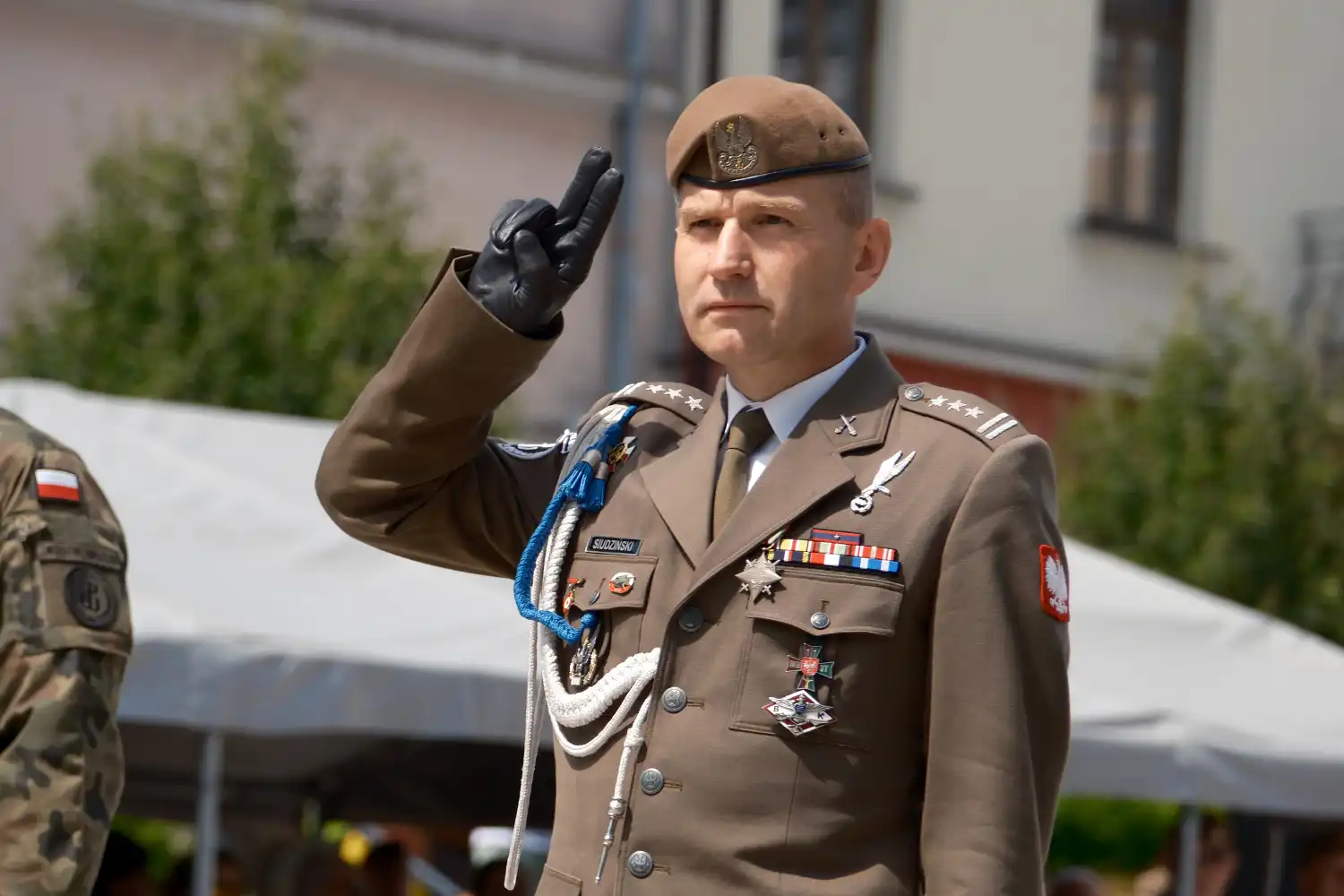 Przysięga wojskowa żołnierzy 11MBOT w Gorlicach